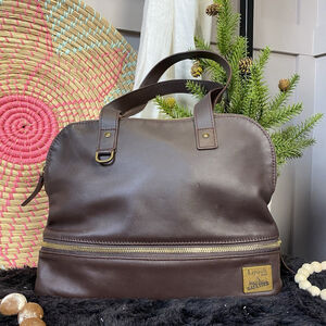 Lipault Jean-Paul Gaultier 2000s Vintage Paris Designer Logo Collab Shopper Bag